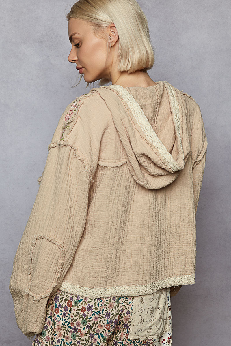 Hoodie Jacket Top