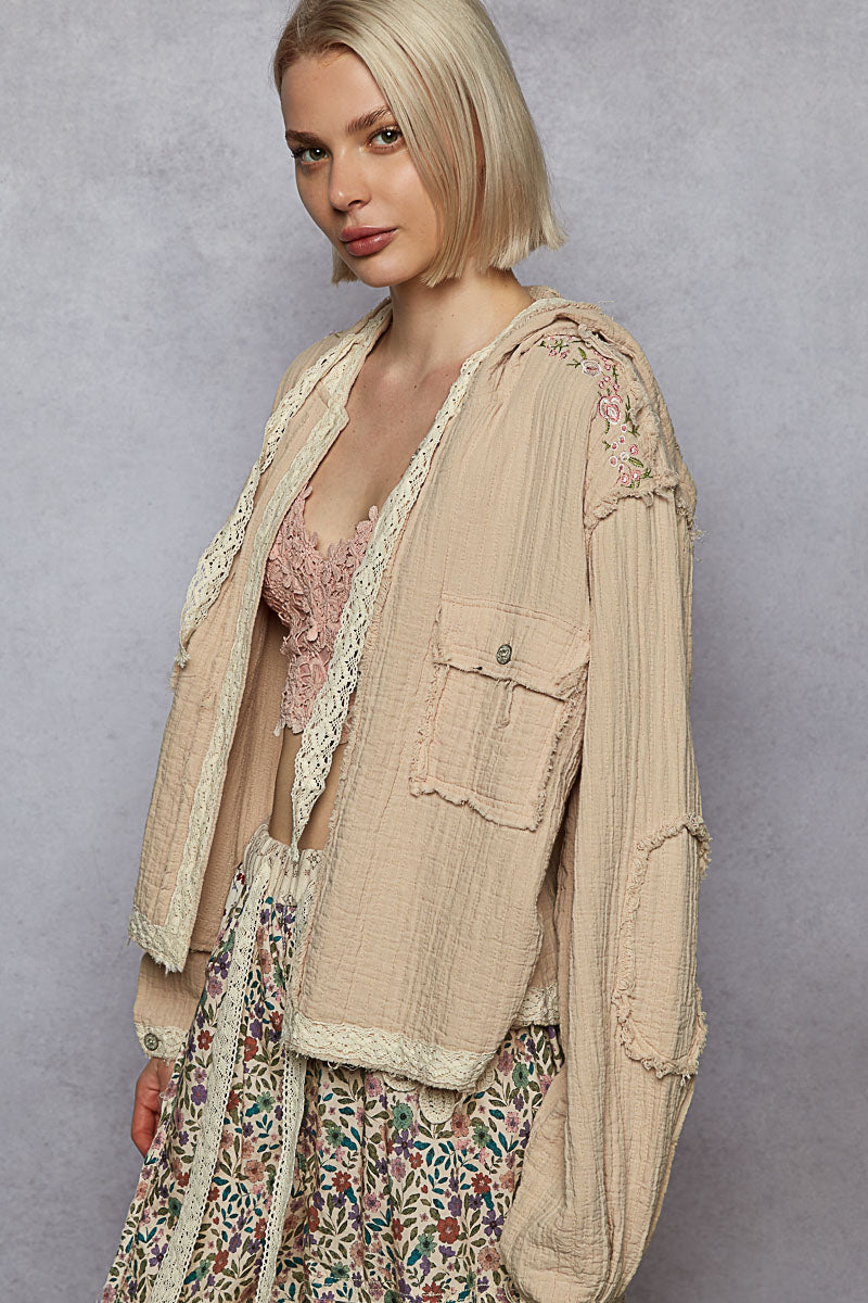 Hoodie Jacket Top