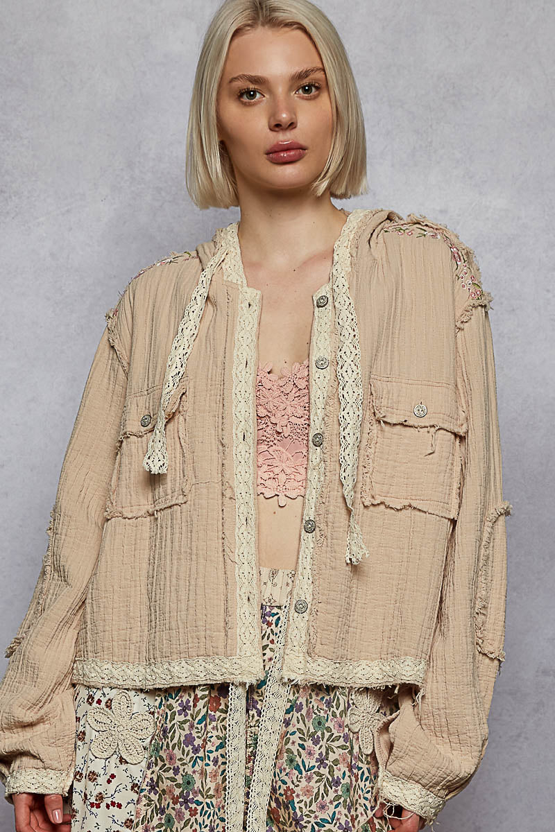 Hoodie Jacket Top