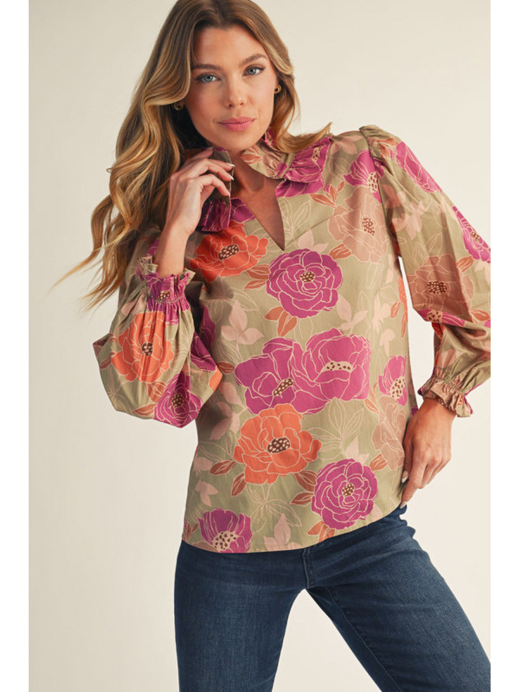 The Garden Party Blouse
