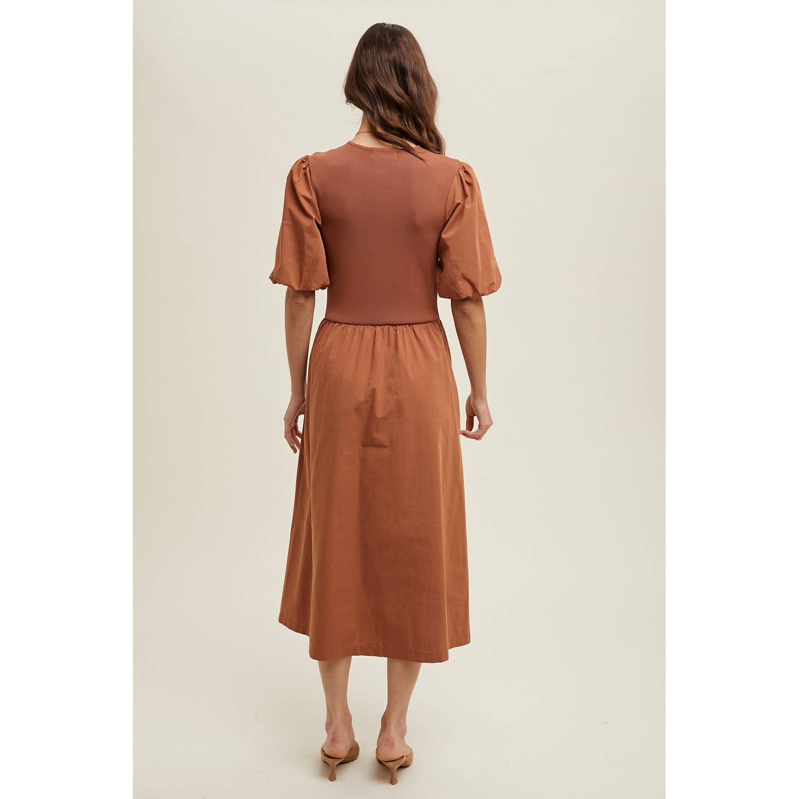 Twofer Midi Dress