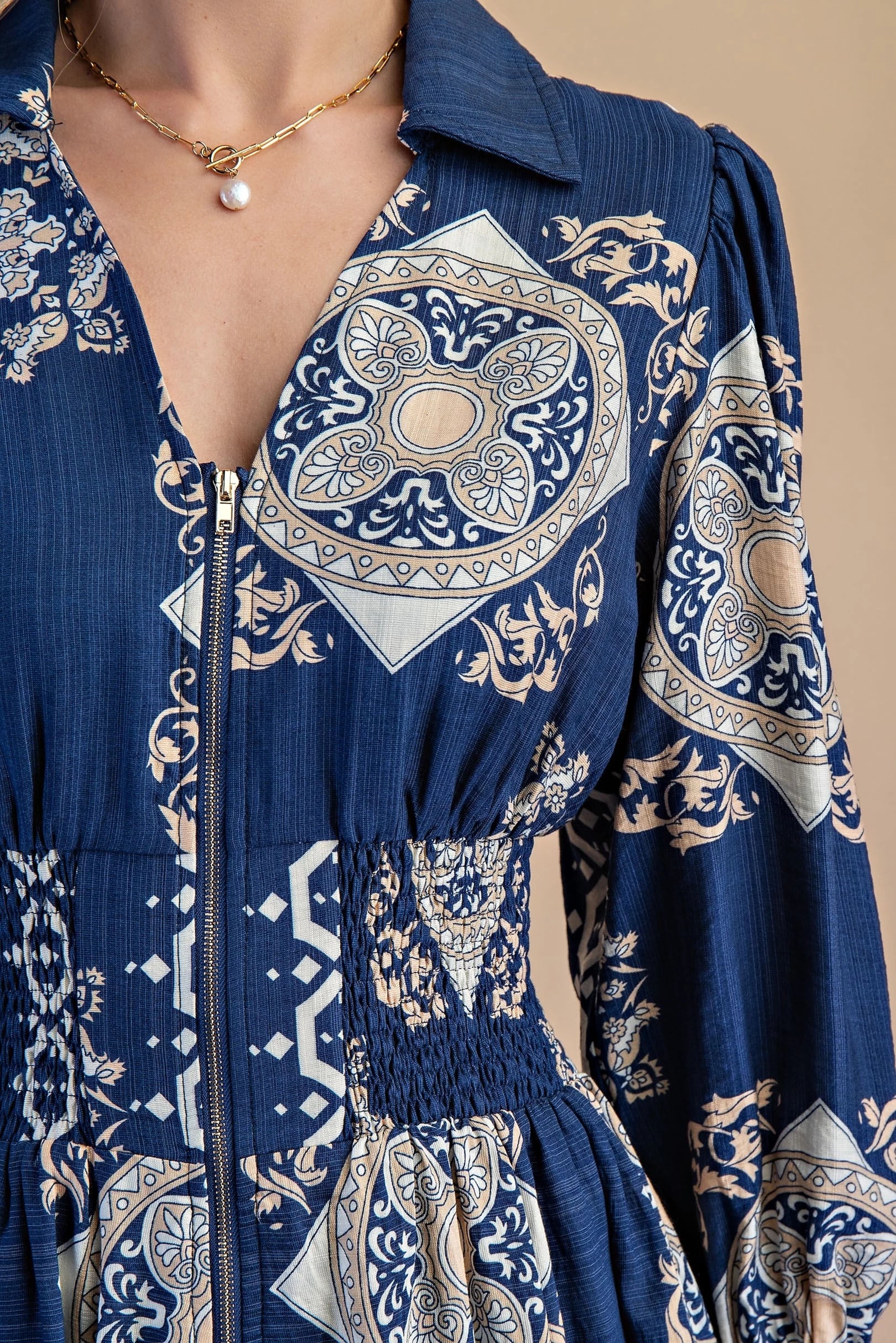 Midnight Meadow Maxi Dress