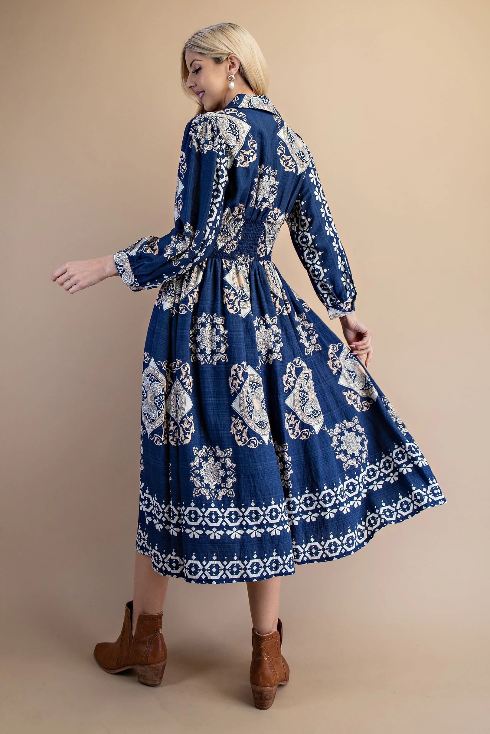 Midnight Meadow Maxi Dress