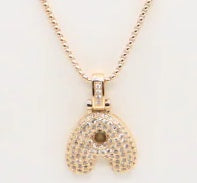Initial Charm Necklace