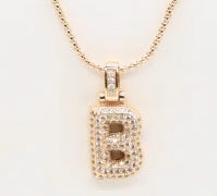 Initial Charm Necklace