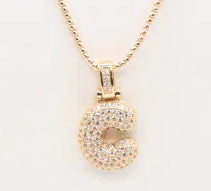 Initial Charm Necklace