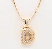 Initial Charm Necklace