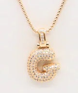 Initial Charm Necklace