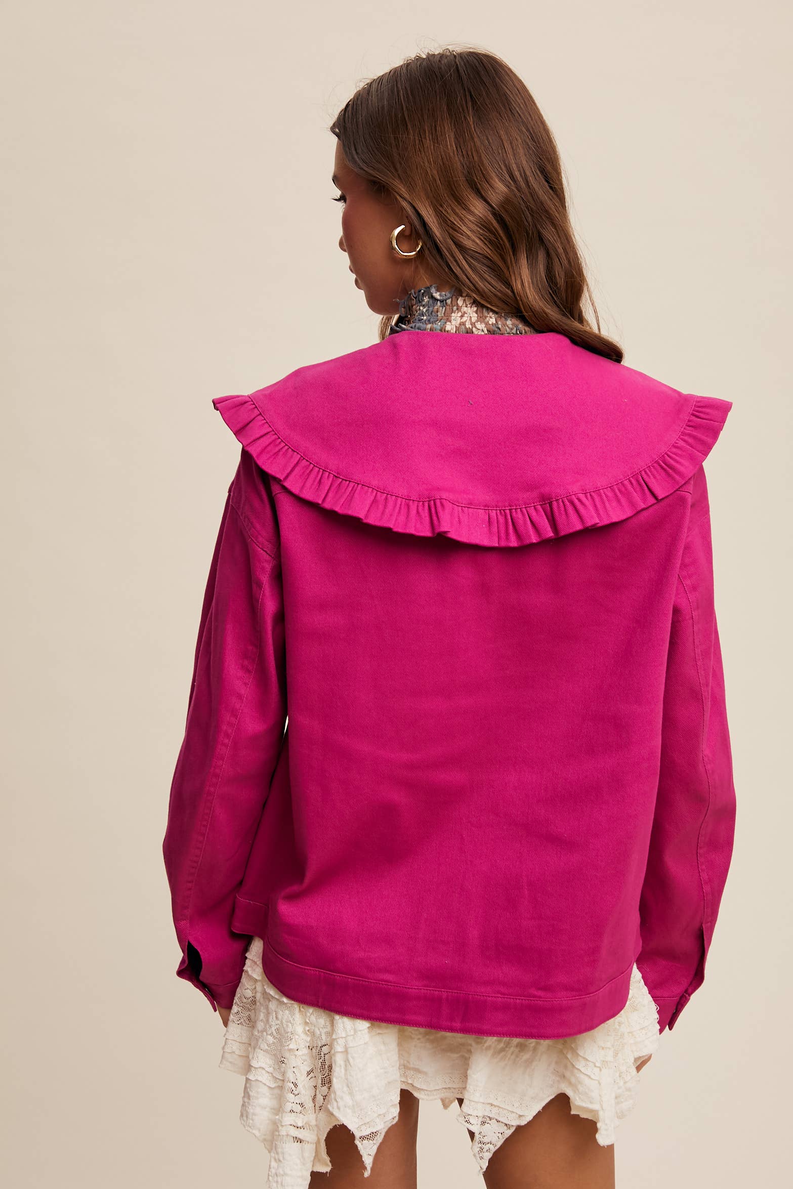The Fuchsia Flutter Jacket