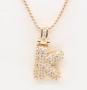 Initial Charm Necklace
