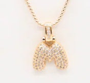 Initial Charm Necklace
