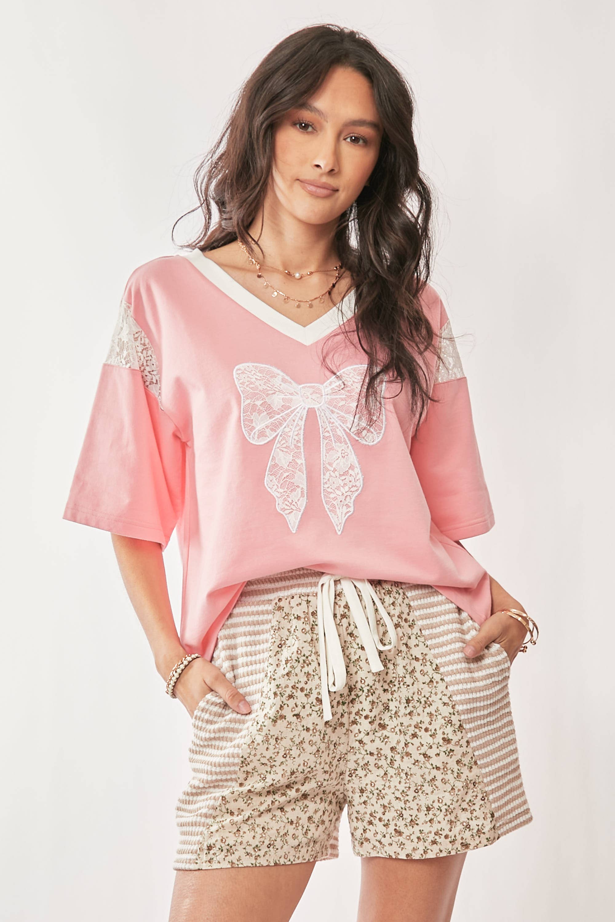 The Blush & Bows Tee