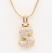Initial Charm Necklace