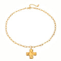 The Golden Grace Cross Chain