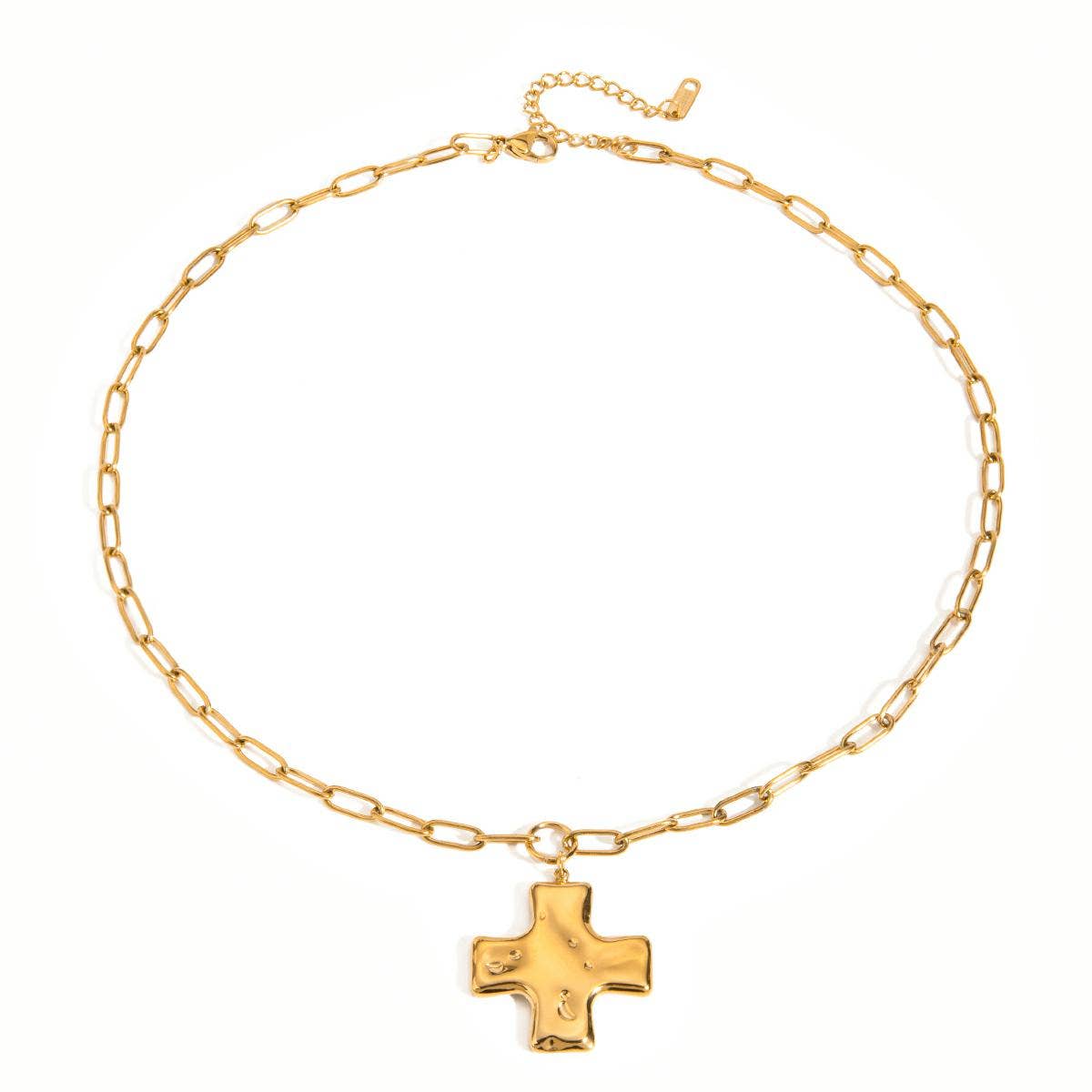 The Golden Grace Cross Chain