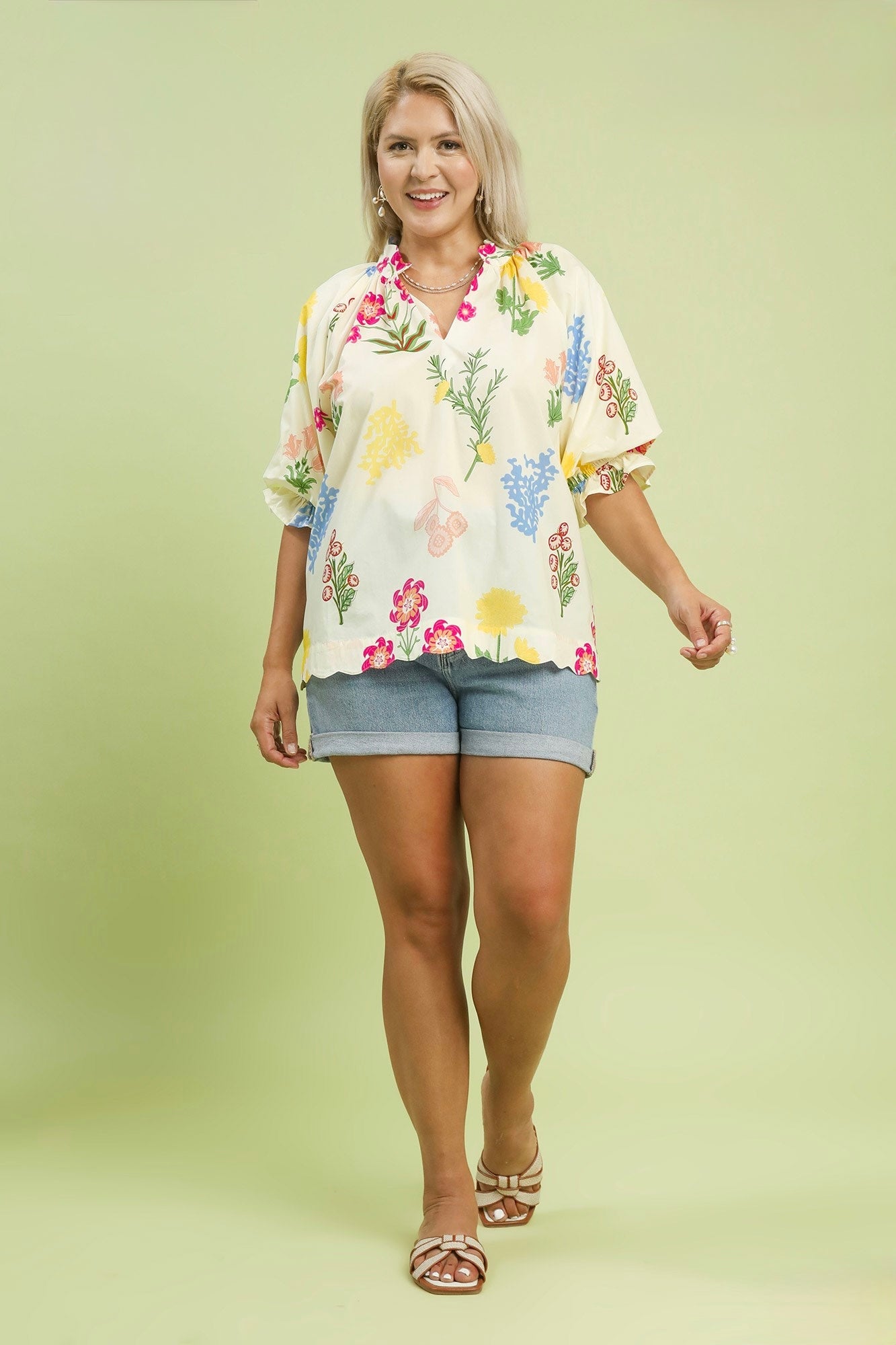 Sunny Meadow Bloom Top