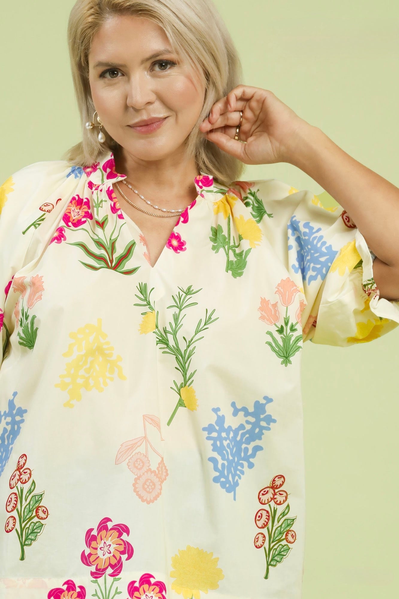 Sunny Meadow Bloom Top