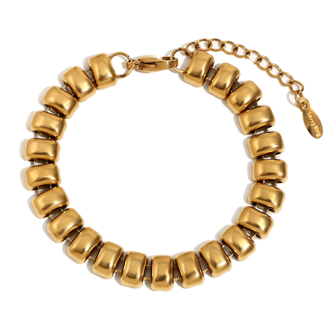 The Golden Hour Bead Bracelet