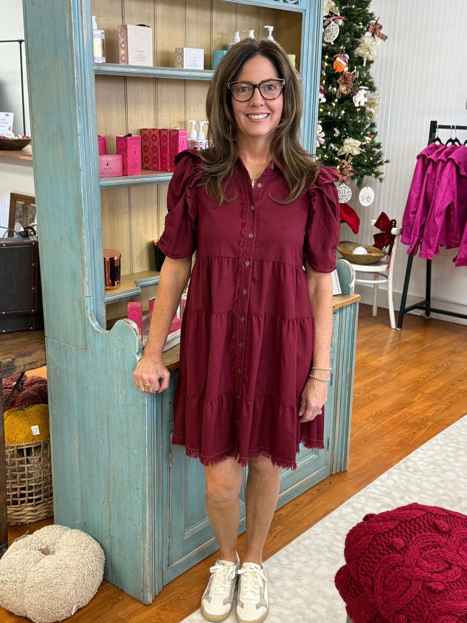 Cherry Pop Prairie Dress