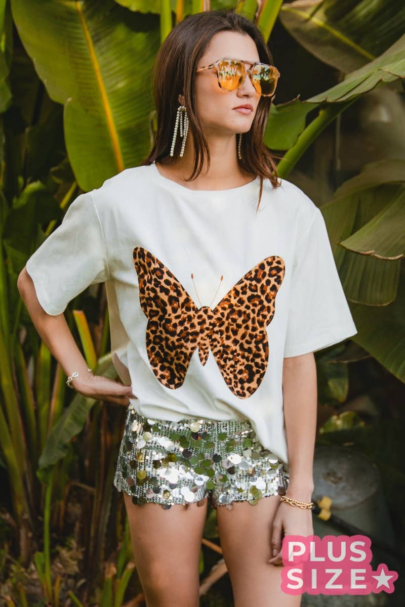 Wild Flutter Tee