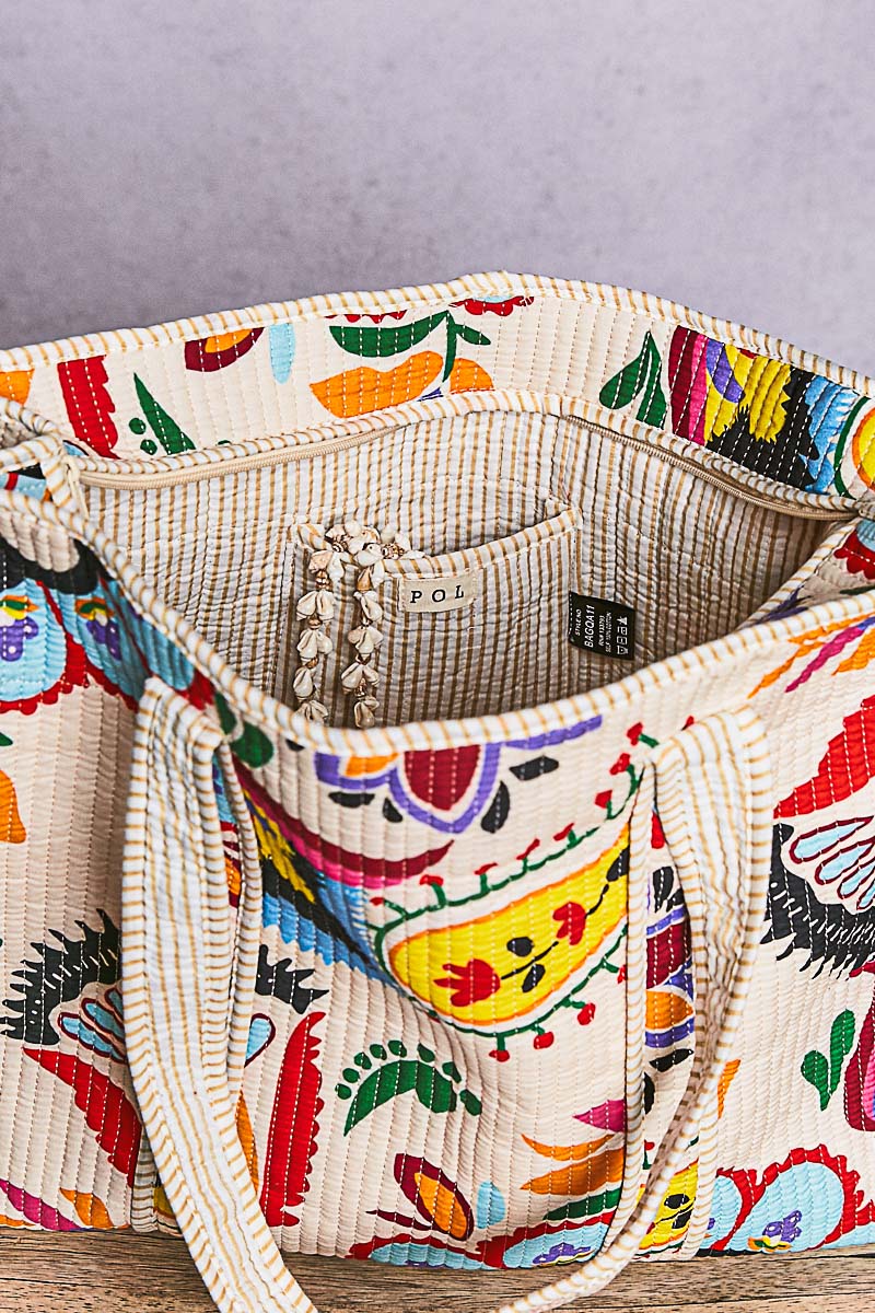 The Wildflower Weekender Tote