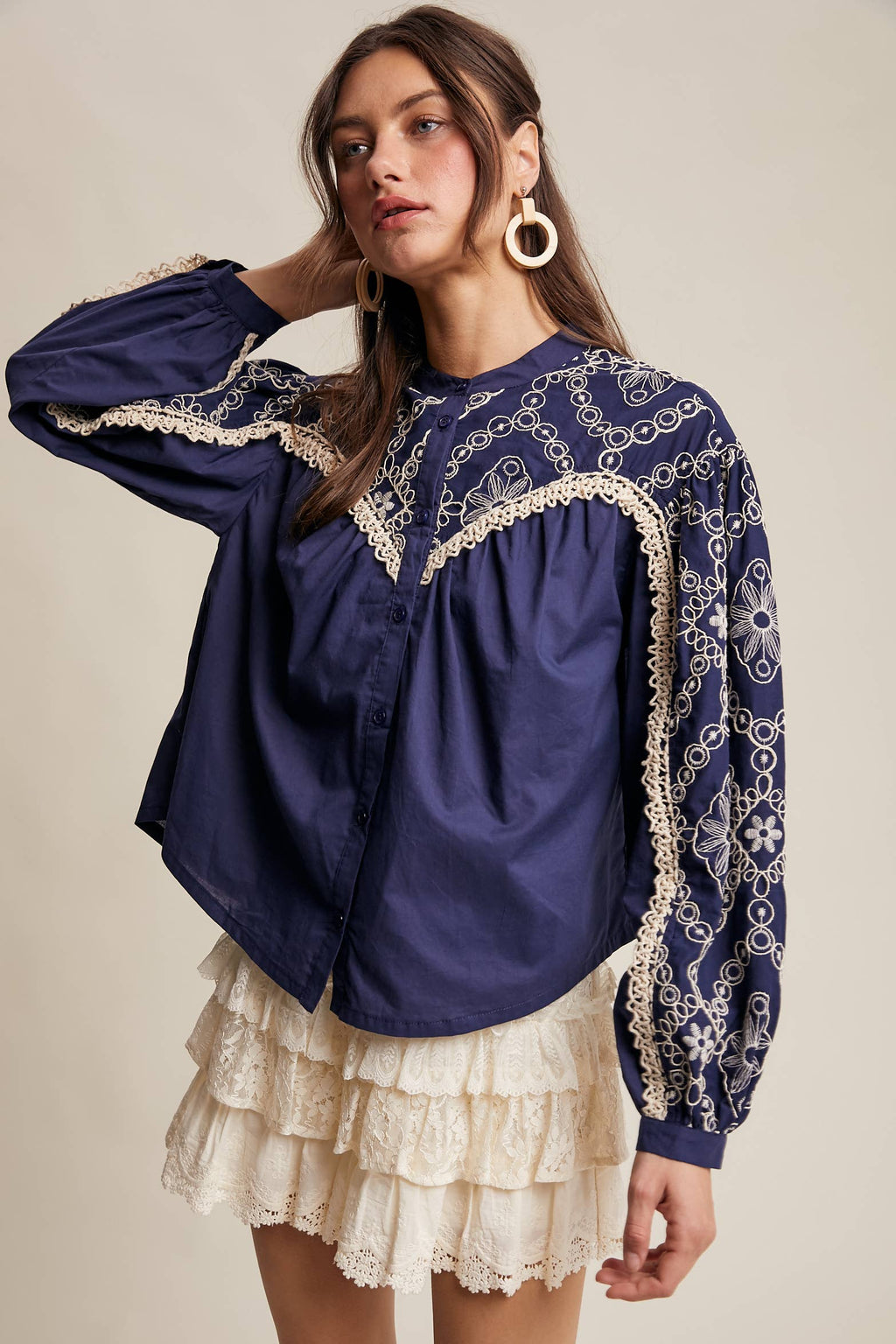 The Moonlit Meadow Blouse