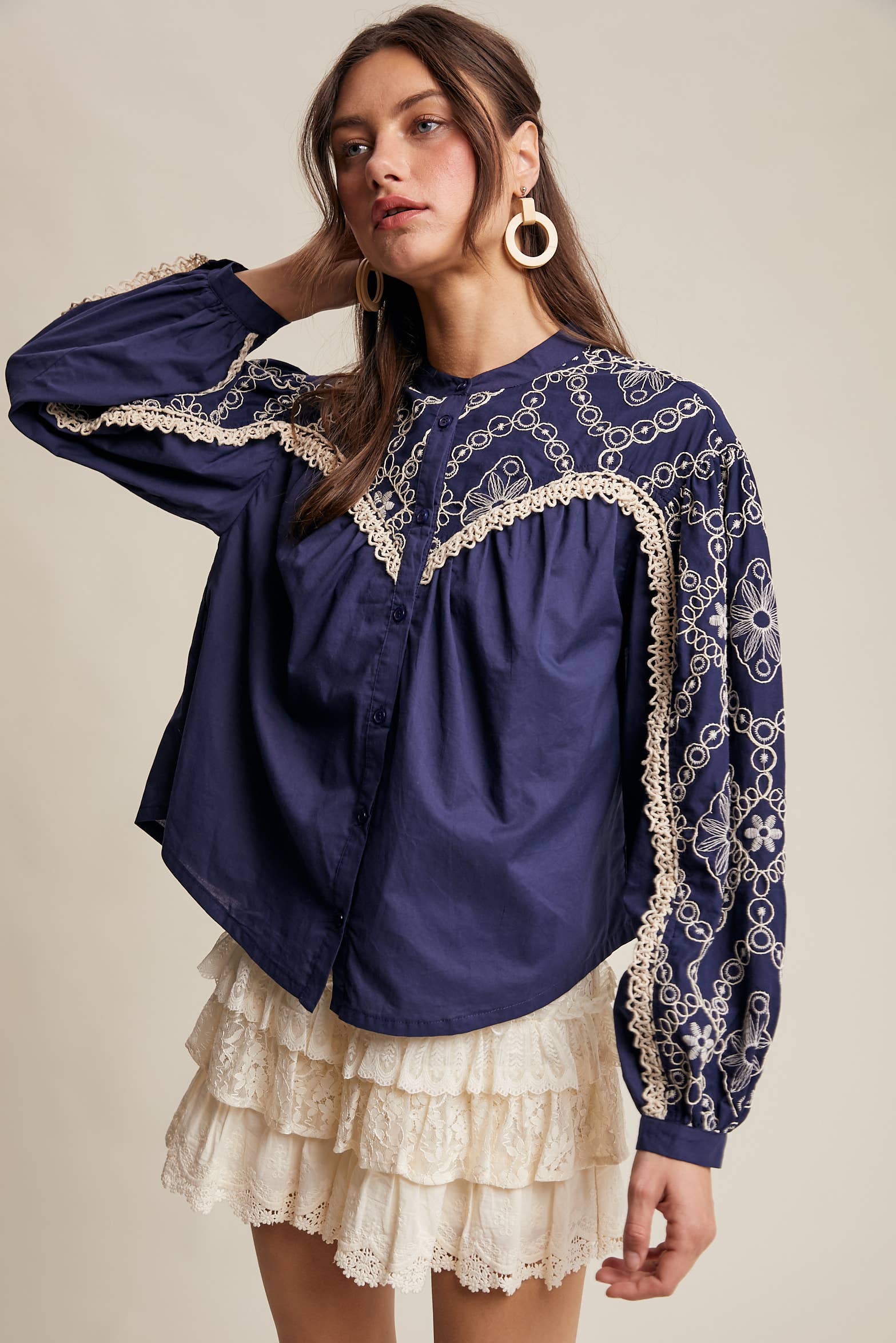 The Moonlit Meadow Blouse