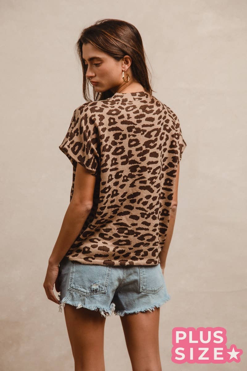 Untamed Honey Leopard Top