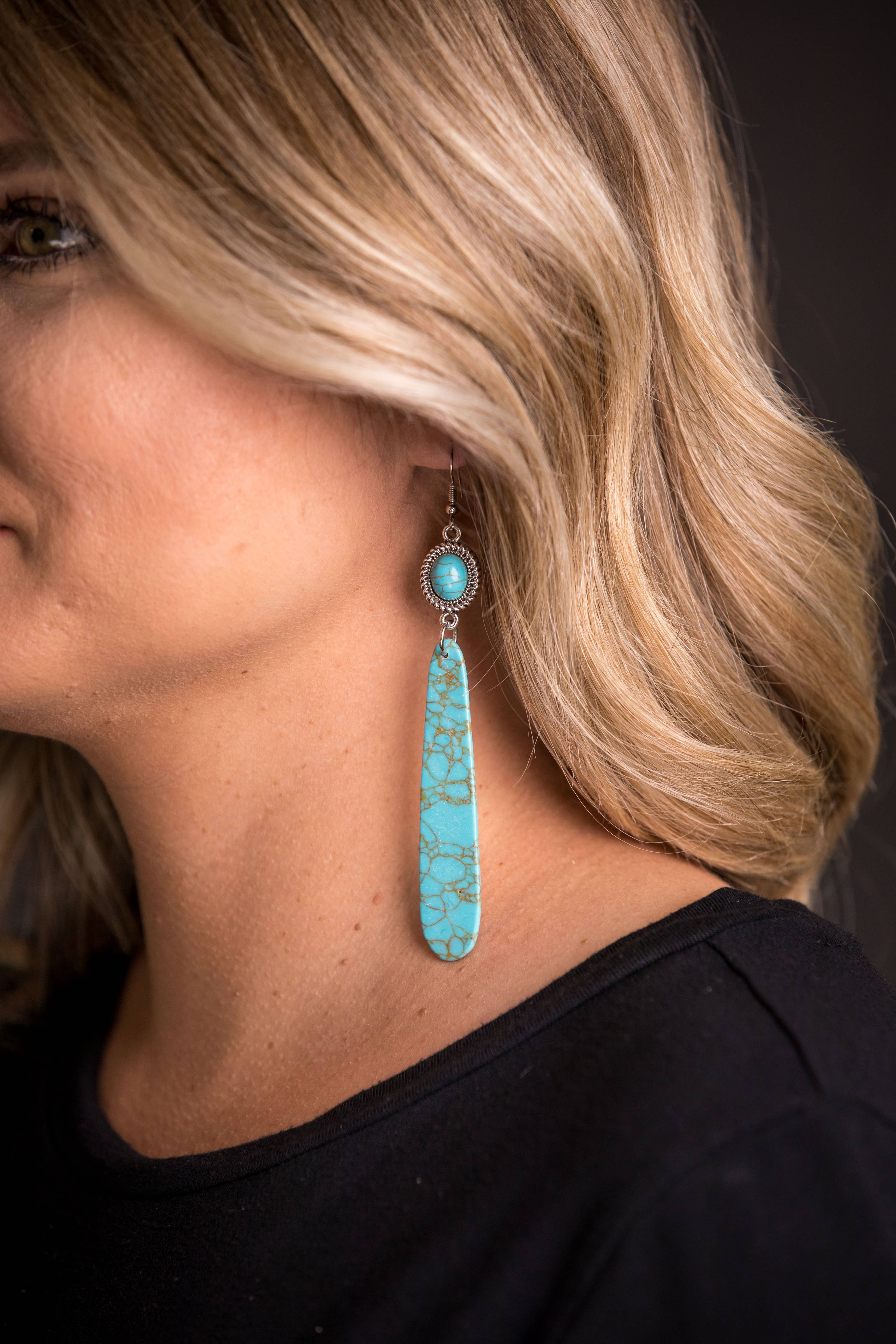 Santa Fe Slender Earrings