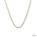 The Golden Glow Tennis Necklace