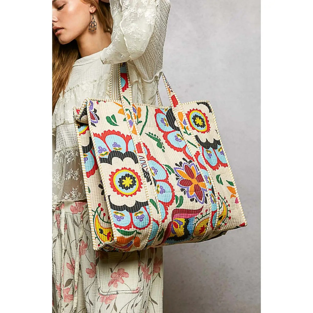 The Wildflower Weekender Tote