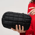 Cloud Nine - Quilted Puffer Nylon Cosmetic Pouch