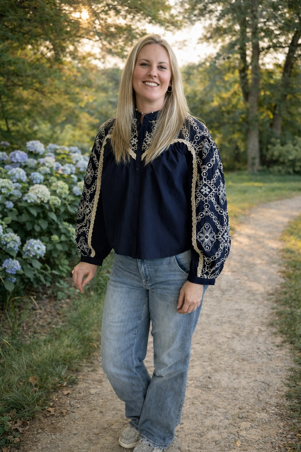 The Moonlit Meadow Blouse