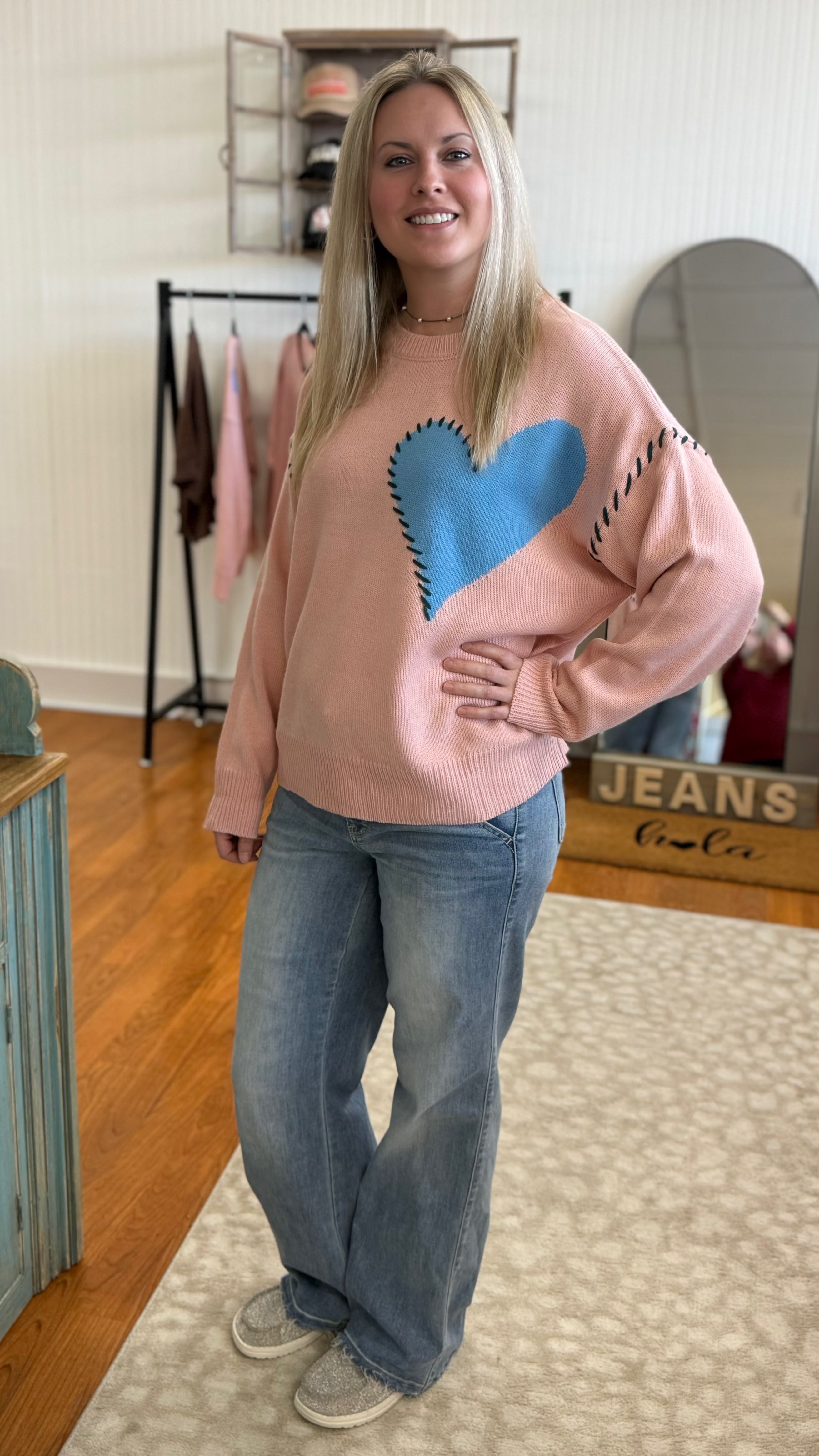 Mended with Love Sweater