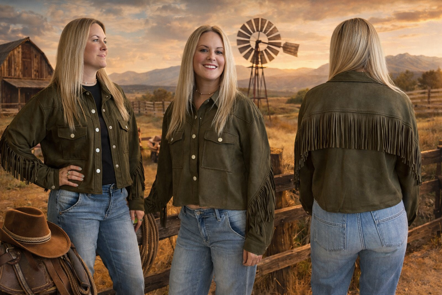 The Sierra Fringe Utility Jacket