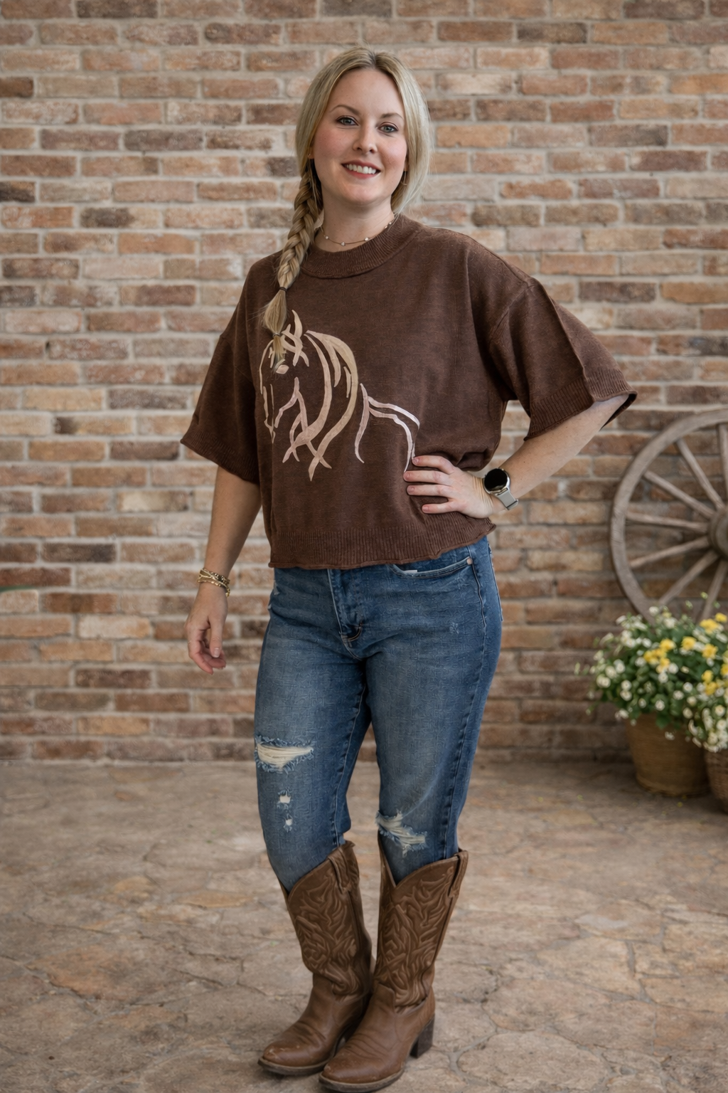 The Wild Spirit Knit Tee