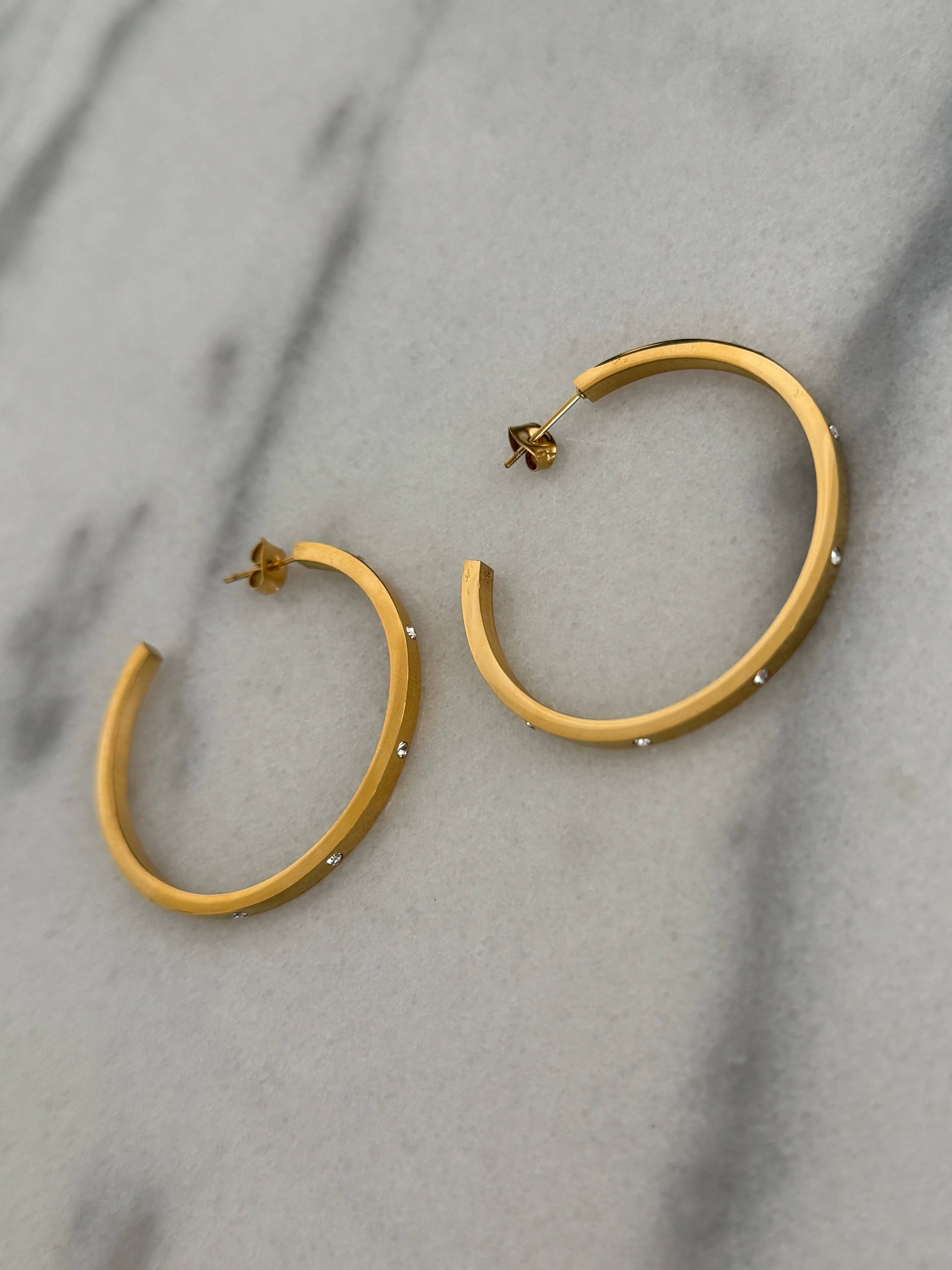Kylie Hoop Earrings