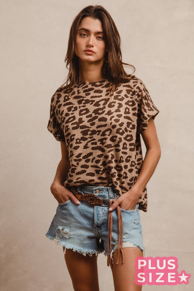 Untamed Honey Leopard Top