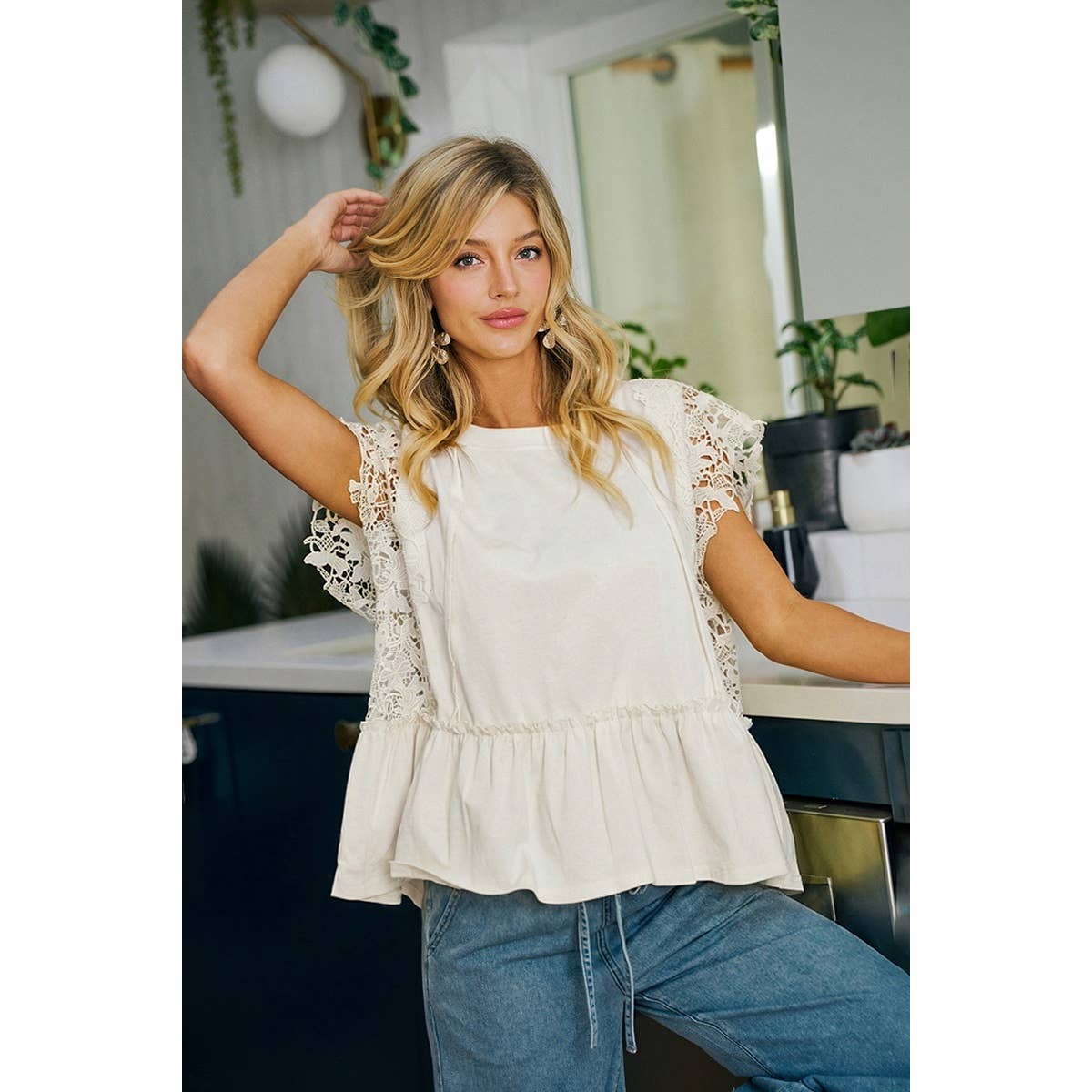 Whispering Lace Blouse
