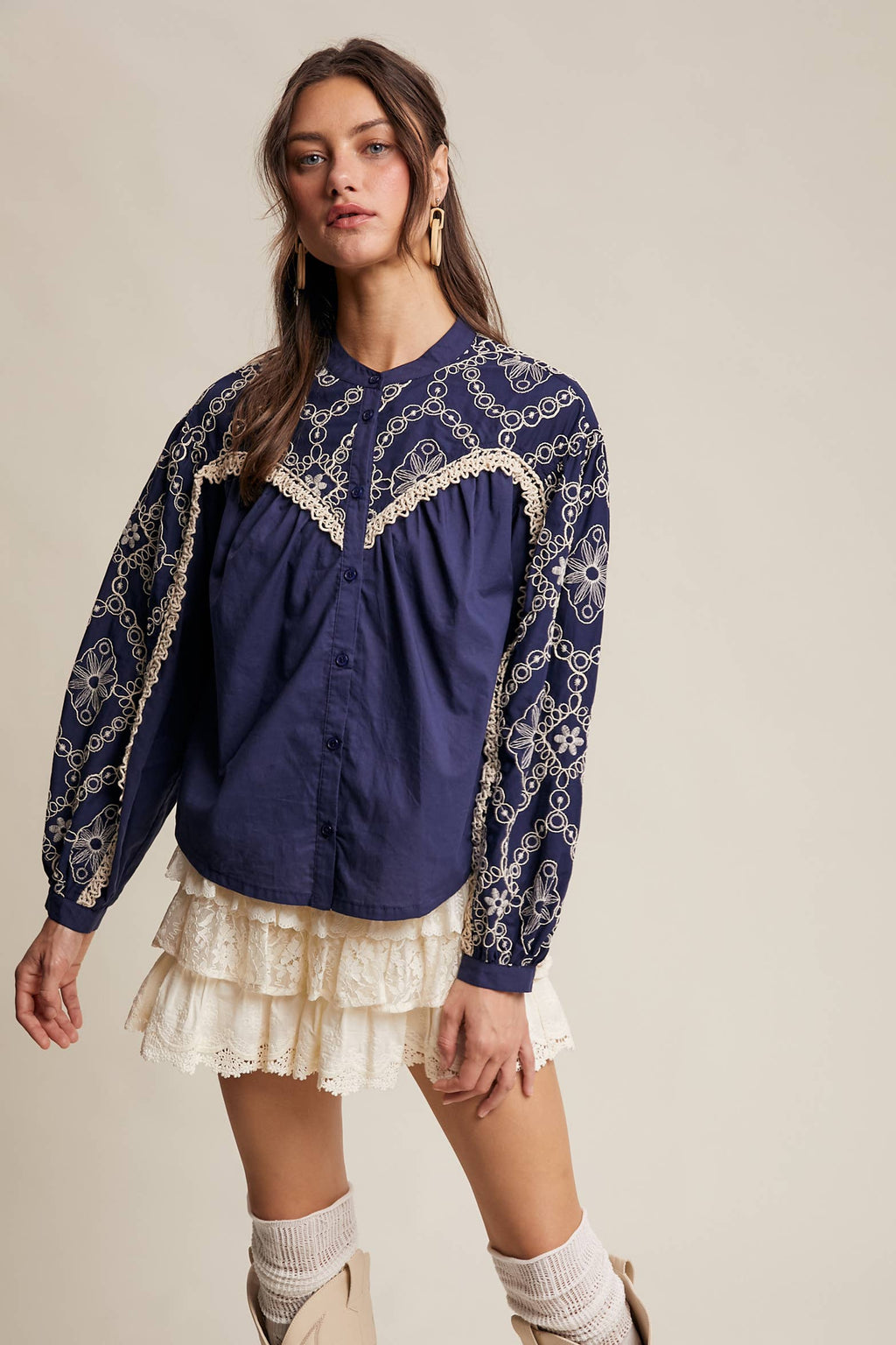 The Moonlit Meadow Blouse