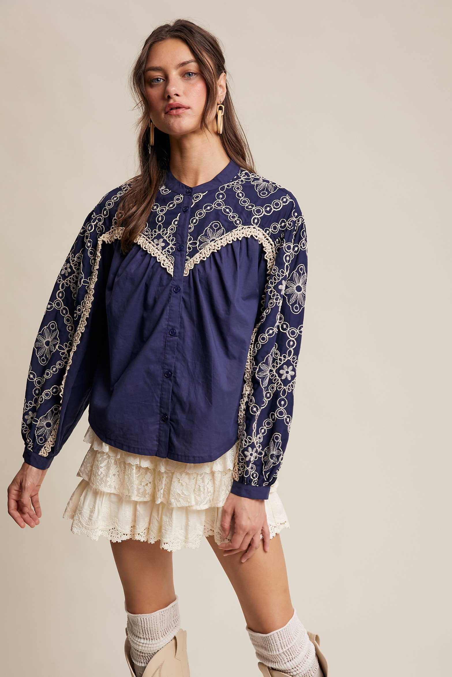 The Moonlit Meadow Blouse