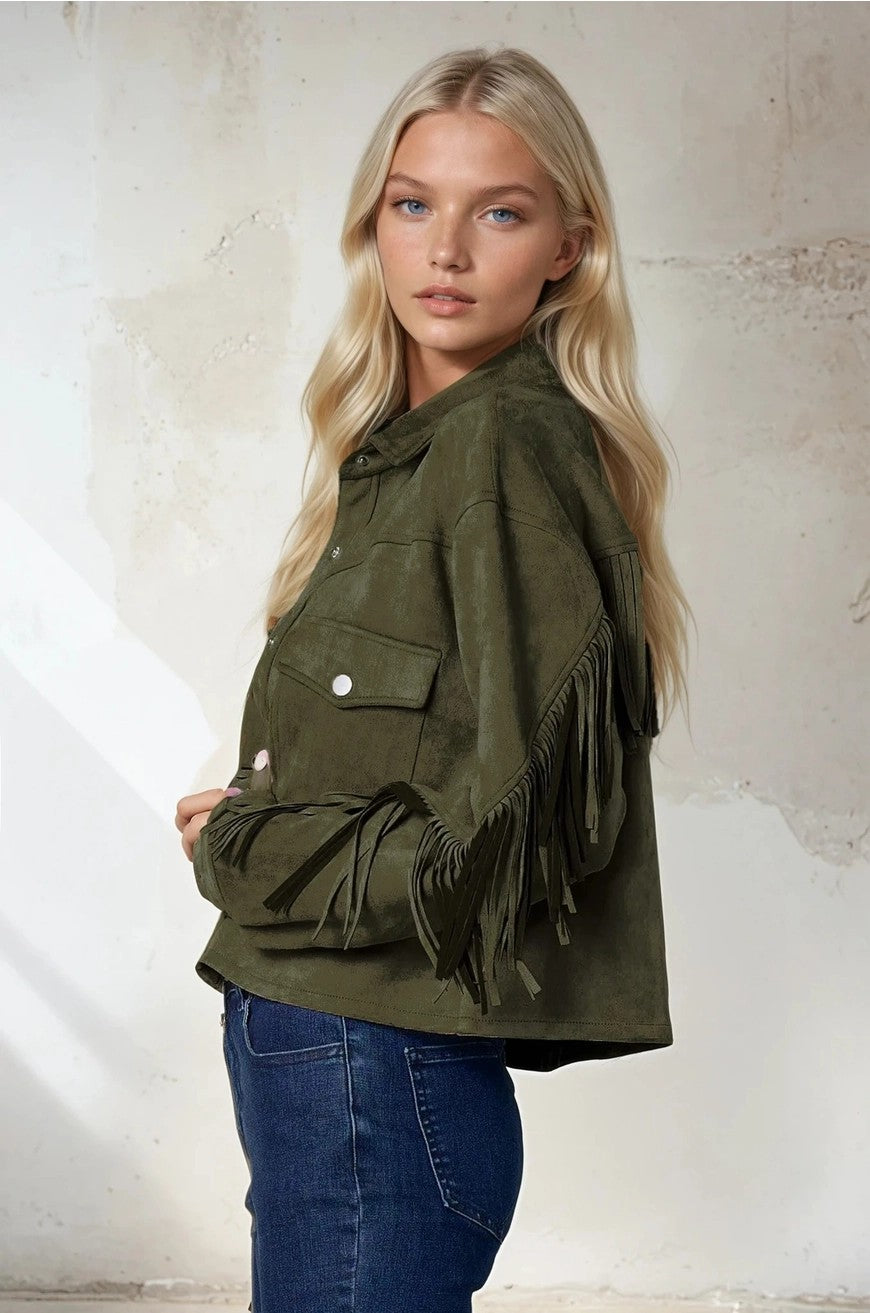The Sierra Fringe Utility Jacket