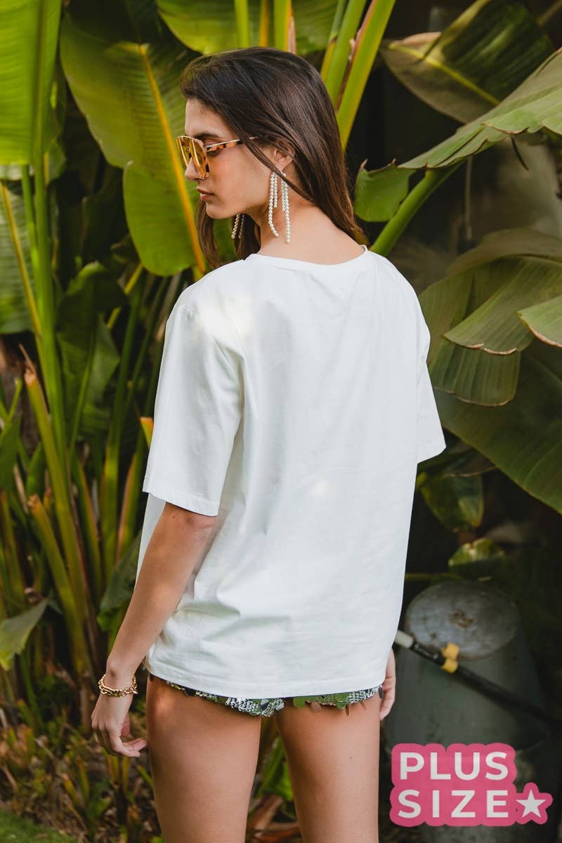 Wild Flutter Tee