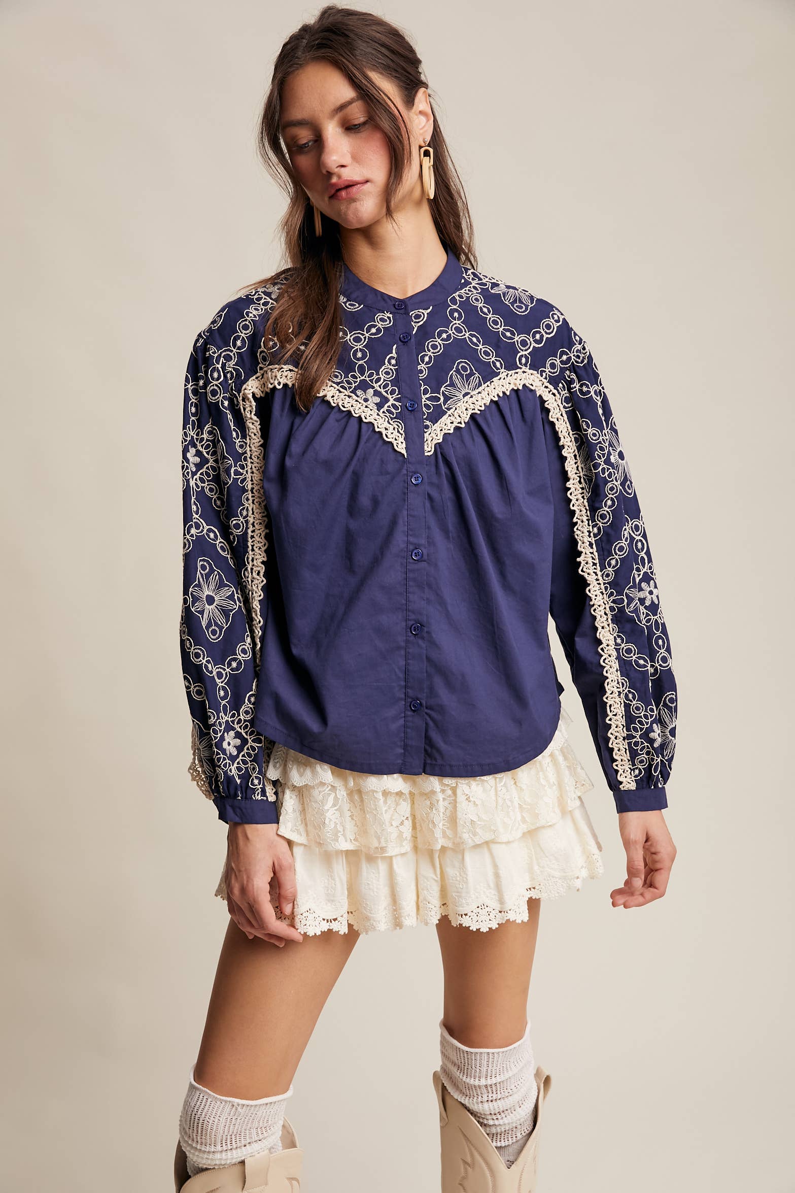 The Moonlit Meadow Blouse