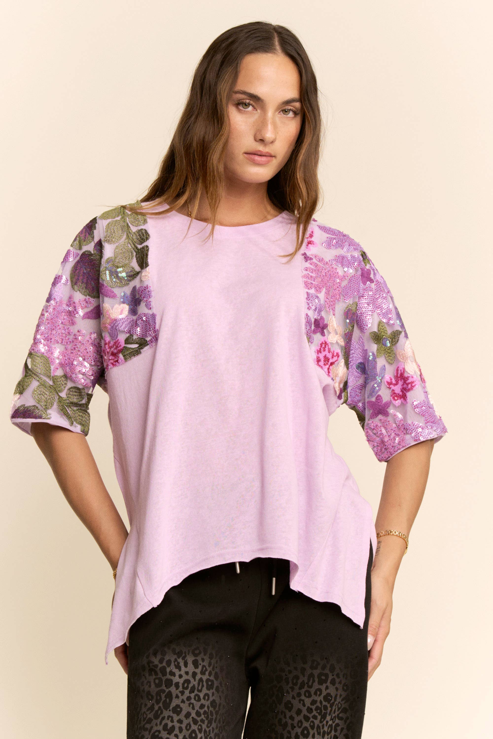 The Lavender Bloom Tee
