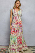 The Bloom & Lace Tiered Dress