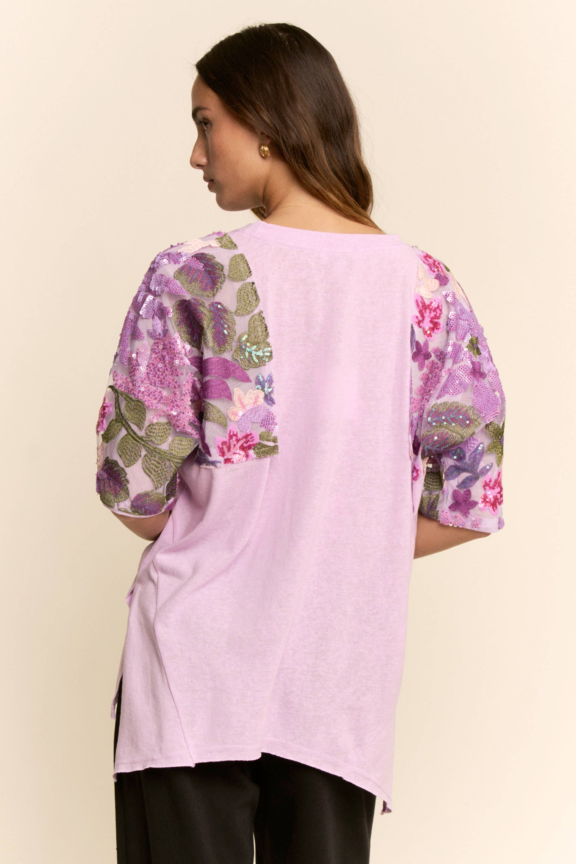 The Lavender Bloom Tee