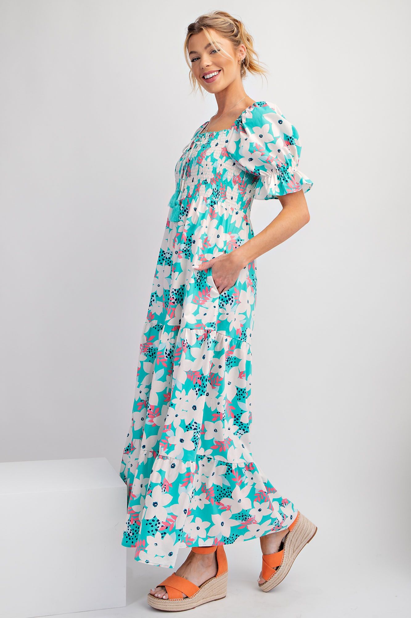 Seaside Blossom Dress