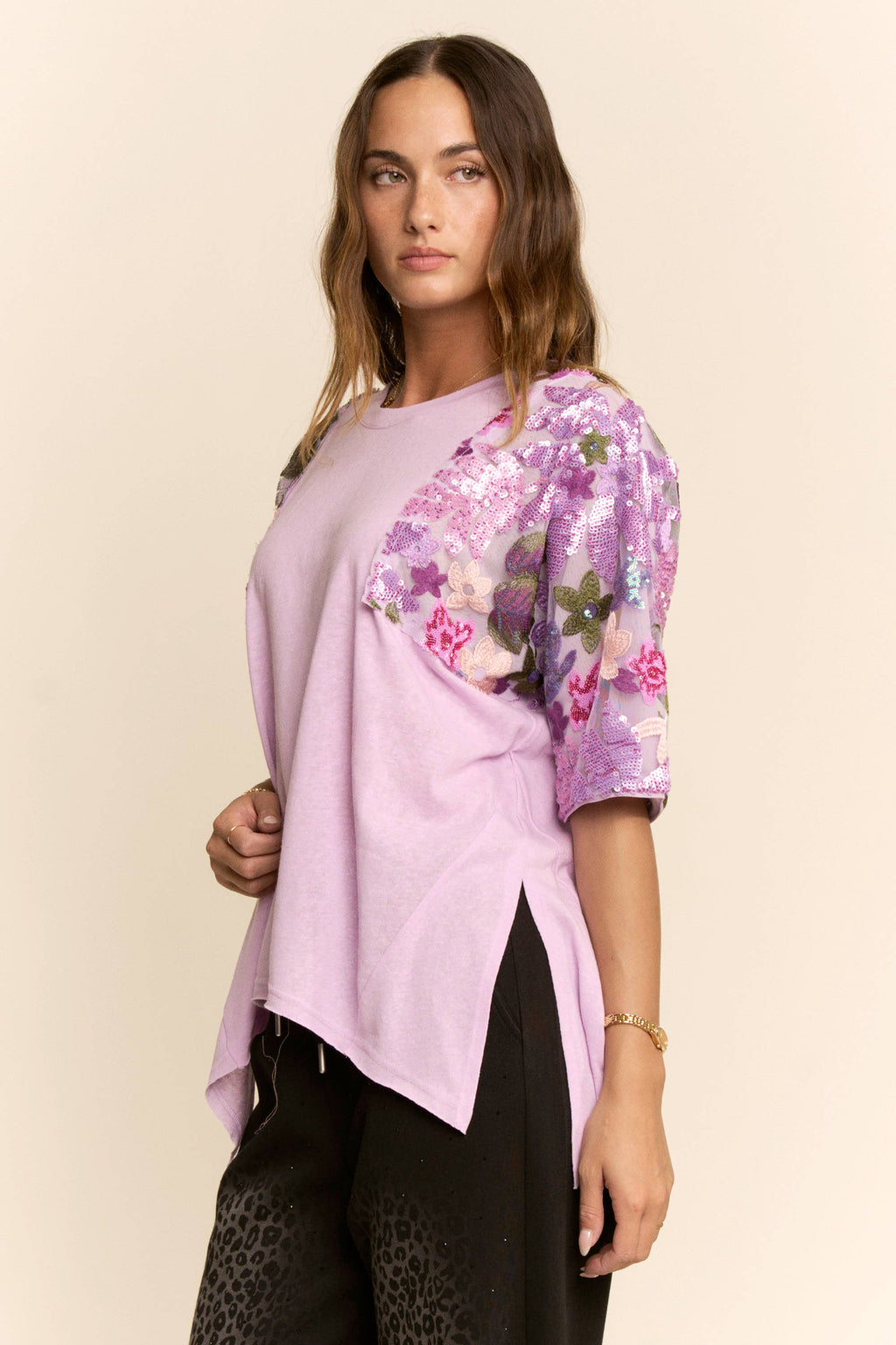 The Lavender Bloom Tee