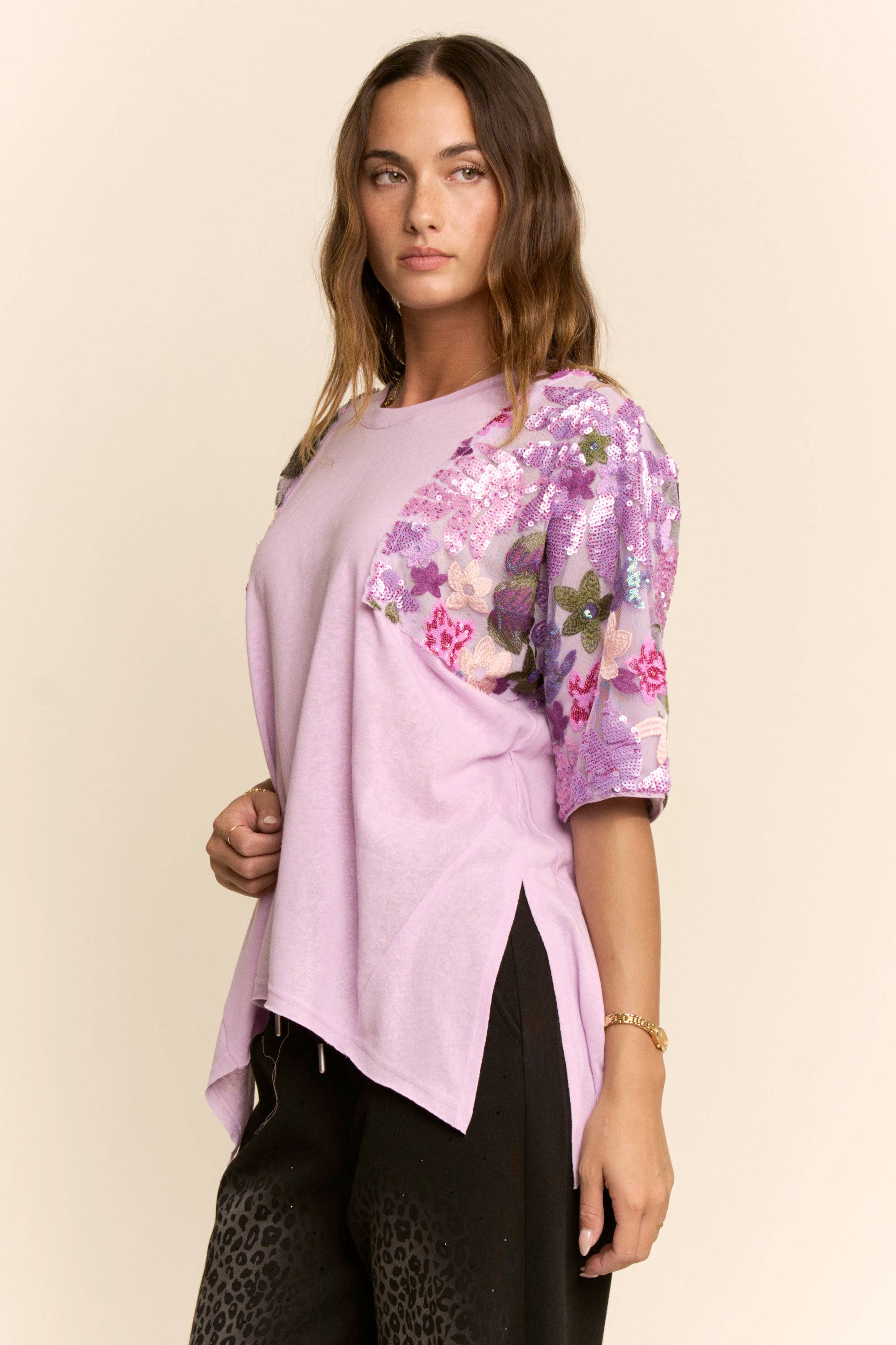 The Lavender Bloom Tee